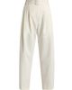 Co Women's Pleated Cotton Batwing Pants - 1