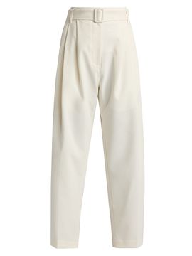 Co Women's Pleated Cotton Batwing Pants