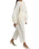 Co Women's Pleated Cotton Batwing Pants - 2