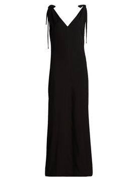 Co Women's Pleated Twill Slipdress
