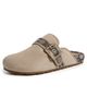Coach Coach Archival Buckle Clogs Oat - 1