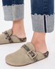 Coach Coach Archival Buckle Clogs Oat - 3