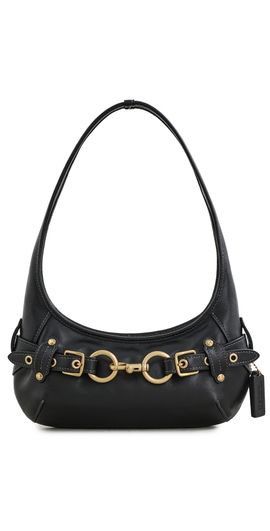 Coach Coach Belted Ergo Shoulder Bag 26 Black One