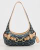 Coach Coach Belted Ergo Signature Jacquard Shoulder Bag 26 Denim One - 2