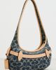 Coach Coach Belted Ergo Signature Jacquard Shoulder Bag 26 Denim One - 4