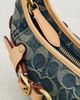 Coach Coach Belted Ergo Signature Jacquard Shoulder Bag 26 Denim One - 5