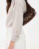Coach Coach Belted Ergo Suede Shoulder Bag 26 Dark Chocolate One - 3