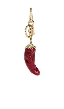 Coach Coach Chili Pepper Bag Charm