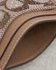 Coach Coach Crystal Signature Jacquard Essential Card Case Mushroom One - 5