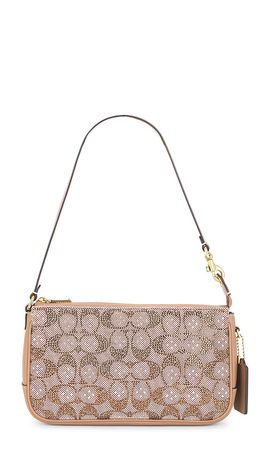 Coach Coach Crystal Signature Jacquard Plaza Bag