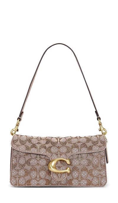 Coach Coach Crystal Signature Soft Tabby 26 Shoulder Bag