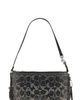 Coach Coach Distressed Denim Crystal Signature Plaza Bag - 1