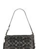 Coach Coach Distressed Denim Crystal Signature Plaza Bag - 2