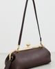 Coach Coach Glovetanned Leather 30 Kisslock Frame Bag Maple One - 4
