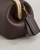Coach Coach Glovetanned Leather 30 Kisslock Frame Bag Maple One - 5