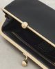 Coach Coach Glovetanned Leather Kisslock Frame 30 Bag Black One - 6