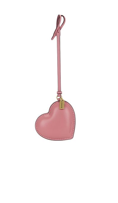 Coach Coach Heart Puffy Bag Charm