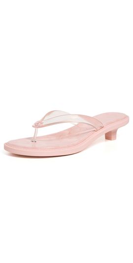 Coach Coach Jelly Flip Flop Sandals Candy Pink