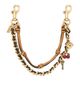 Coach Coach Leather And Metal Swag Bag Charm - 1