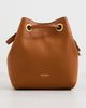 Coach Coach Leather Jade Drawstring Bucket Bag Amber Brown One - 2