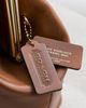 Coach Coach Loved Leather Kiss-Lock Frame Bag 27 Brown One - 5