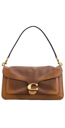 Coach Coach Loved Leather Tabby Shoulder Bag 36 Brown One
