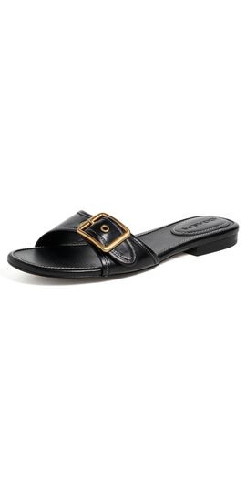Coach Coach Margot Flat Sandals Black