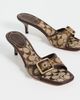 Coach Coach Margot Sandals Khaki/Maple - 5