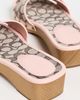 Coach Coach Margot Wooden Sandals Oak/Candy Pink - 4