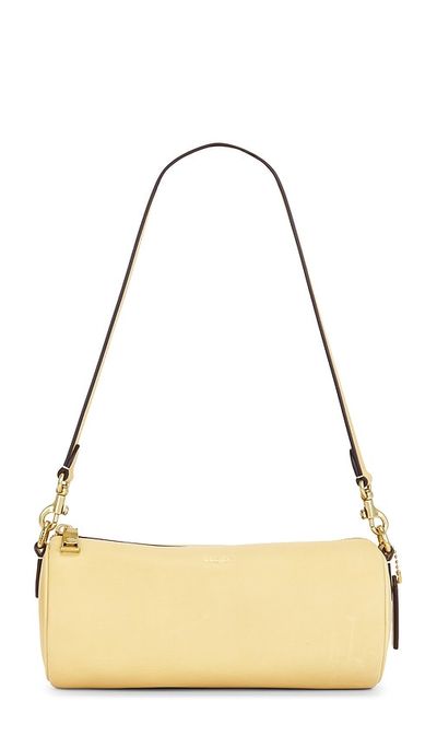 Coach Coach Natural Grain Leather Barrel Bag