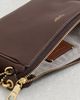 Coach Coach Natural Grain Leather Plaza Bag 18 Maple One - 6