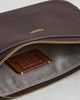 Coach Coach Natural Grain Leather Plaza Bag Maple One - 6