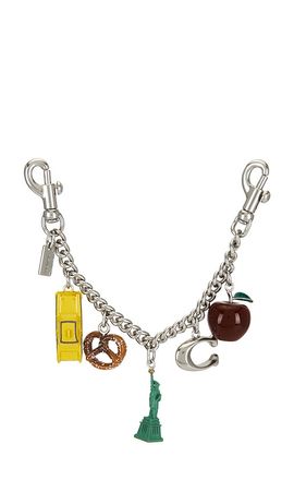 Coach Coach New York Motif Chain Bag Charm