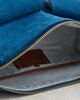Coach Coach Originals Suede Turnlock Haversack Bag 27 Blue Jay One - 6