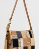 Coach Coach Patchwork Leather Plaza Shoulder Bag Brown Multi One - 4