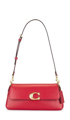 Coach Coach Refined Calf Leather Jet Shoulder Bag