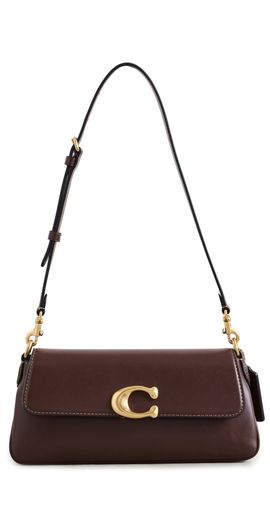 Coach Coach Refined Calf Leather Jet Shoulder Bag Maple One