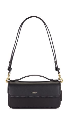 Coach Coach Refined Calf Leather New York Elora Top Handle Crossbody Bag