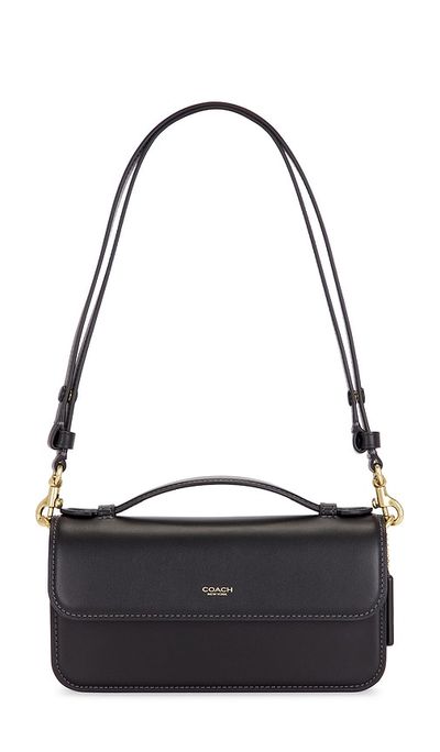 Coach Coach Refined Calf Leather New York Elora Top Handle Crossbody Bag