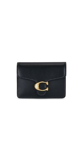 Coach Coach Refined Calf Leather Tabby Card Case