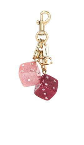 Coach Coach Resin Dice Bag Charm