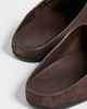 Coach Coach Sculpted C Soft Mules Chocolate Suede - 4