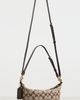 Coach Coach Signature Jacquard Pouch Shoulder Bag Khaki Maple One - 4
