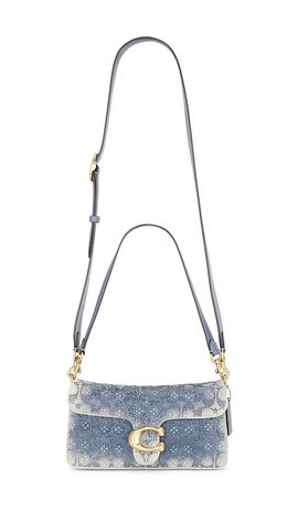 Coach Coach Soft Crystal Signature Denim Tabby Bag 26