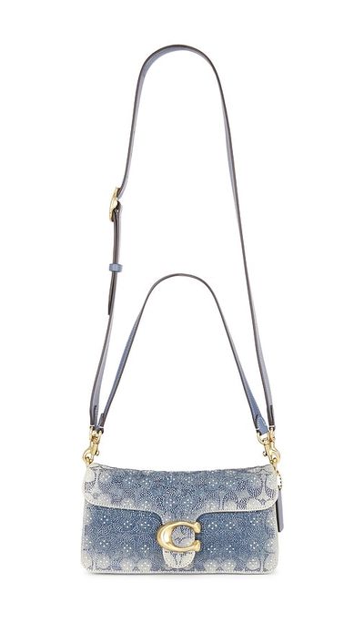 Coach Coach Soft Crystal Signature Denim Tabby Bag 26