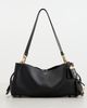 Coach Coach Soft Grain Leather East West Rogue 34 Bag Black One - 2