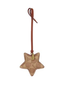 Coach Coach Star Puffy Signature Bag Charm