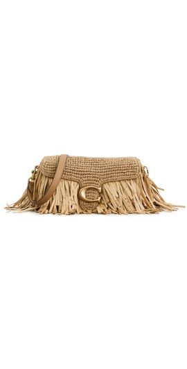 Coach Coach Straw Tabby Shoulder Bag Natural One
