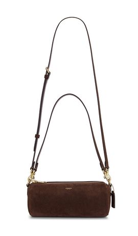 Coach Coach Suede Barrel Bag