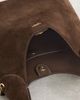 Coach Coach Suede Brooklyn Shoulder Bag Dark Chocolate One - 6